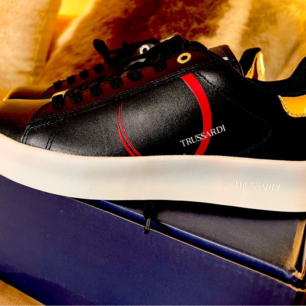 Trussardi unisex shoes. Straight from Italy. Gorgeous, brand new shoes.